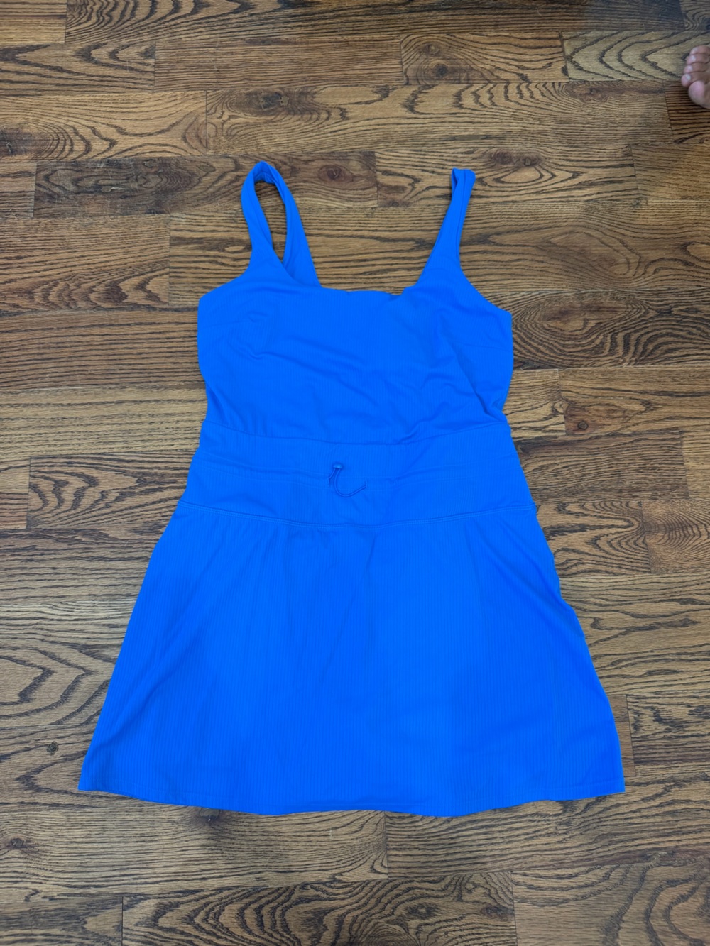 JoyLab Bright Royal Blue Tank Skater Dress